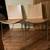 Two Danish Modern Wood Chairs with Chrome  Legs 11 thumbnail