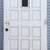 Vintage solid wood mid century house door 10 thumbnail