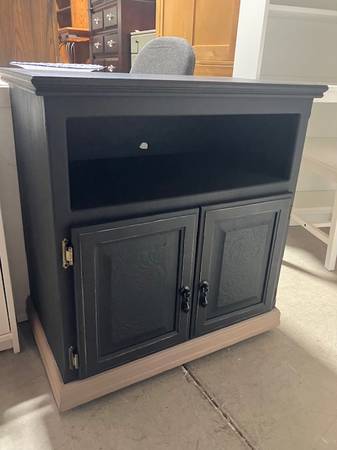 Cart / Cabinet with Raised Stencil Motif 65505 1