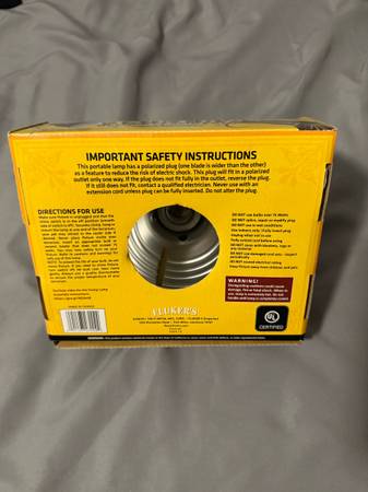 Clamp Lamp and heater (Elmhurst)64034504387714121