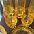 Vintage 1970s Franciscan Madeira corn silk yellow glasses and desserts 4 thumbnail