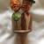 Vintage Wood Carved and Painted Bottle Cork Stopper Kissing Couple 1 thumbnail