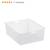Set of 4 "two-runner" medium white mesh drawers 6 thumbnail