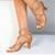 New - Women's Satin Salsa Dance Heels, Size 9.5 2 thumbnail