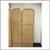 Rattan + Bamboo Folding Three Panel Screen 7 thumbnail