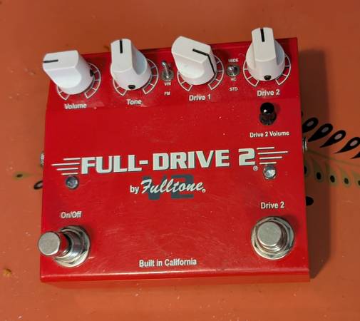 Fulltone Full-Drive 2 V2 Overdrive Pedal ~ Reduced! 1