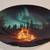 10 1/2" decorative hanging wall plate 2 thumbnail