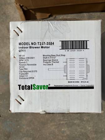Electric motors 3for $30 1
