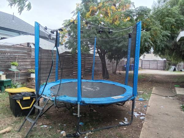 8" trampoline 1