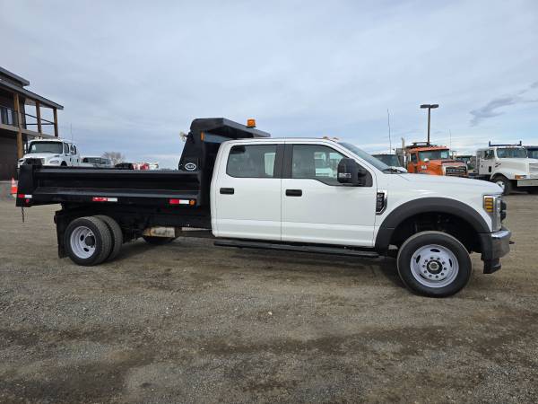 2018 Ford F-550 Crew Cab 4wd Dump Truck 41k Miles 1