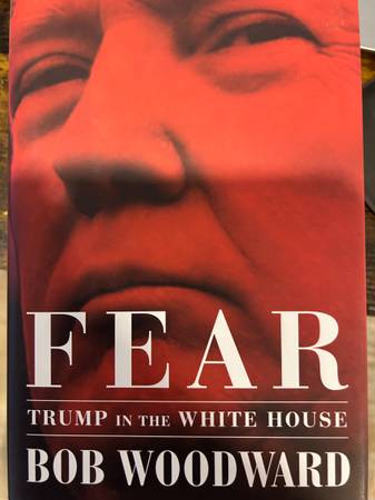 FEAR - Bob Woodward - Hardcover - Pristine Condition 1