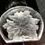 Cristal D'Arque Lead Crystal Paper Weight Poinsettia Design France 6 thumbnail