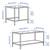 Nesting Tables (Set of 2, VITTSJÖ) – Black/Glass – Good Condition 2 thumbnail