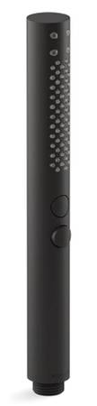 NEW Kohler K-21335-BL Shift®+ Round two-function Handshower Black 1