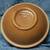 Brown 1930s McCoy Ribbed Stoneware Bowl in Excellent Condition. 2 thumbnail