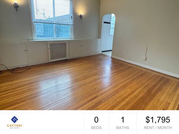 $1,795 Downtown San Francisco Studio | Hardwood Floors, Built-Ins & Natural L (tenderloin)63668028277889120