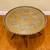 Vintage Mid Century Moroccan Style Oval Brass Spider Legs Folding Tray 22 thumbnail