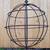 Beautiful Unique Vintage Wrought Iron Globe Garden Sculpture 2 thumbnail