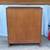 Solid Wood Bookcase Bookshelf – Two-Tone Navy Blue & Cherry Finish 4 thumbnail