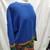 Michel Vintage Crew Neck Multicolor Patterned Long Sleeve Sweater - L 2 thumbnail