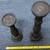 2 Nice Black Finish Tabletop Pillar Candleholders 2 thumbnail