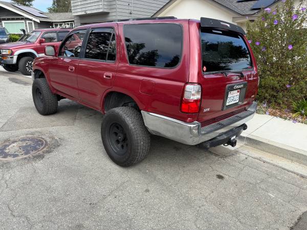 1996 Toyota 4Runner SR5 4WD - $11,000 (Santa Cruz)63438591047171123