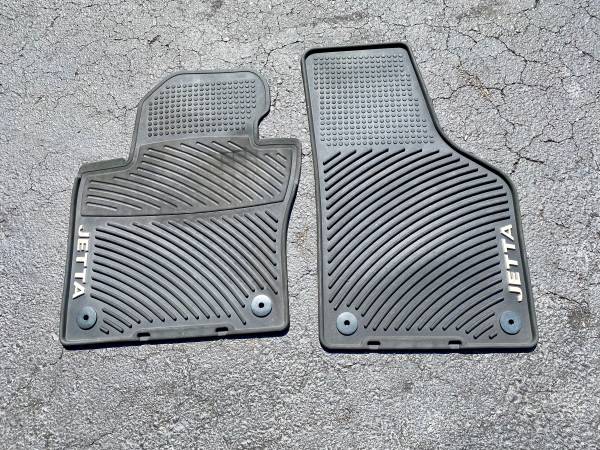 Factory Front VW All Season Mats 2011 to 2018 Volkswagen Jetta 1