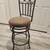 2, Linon Swag 24 in. Swivel Counter Stools 3 thumbnail