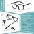 Blue Light Blocking Glasses - 6pack for Women/ Men Computer Reading Ga 3 thumbnail