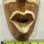 African Hand Carved Wooden Tribal Mask 8 thumbnail