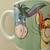 DISNEY STORE WINNIE THE POOH +FRIENDS LARGE MUG 3 thumbnail