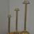vintage brass candle holders marked Frederick Cooper Chicago 1 thumbnail