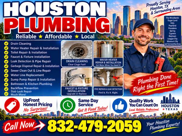 💥PLUMBING PROBLEMS-Clogged Drain-Leaking Pipe-Water Heater? FIXED NOW 1