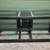 Glass Top TV Stand with Wood Frame & Storage Shelves 1 thumbnail