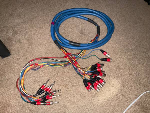 1/4” TRS to XLR Insert Loom 1