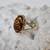 ADJUSTABLE - GOLD PLATED RING - NATURAL BALTIC AMBER 2 thumbnail