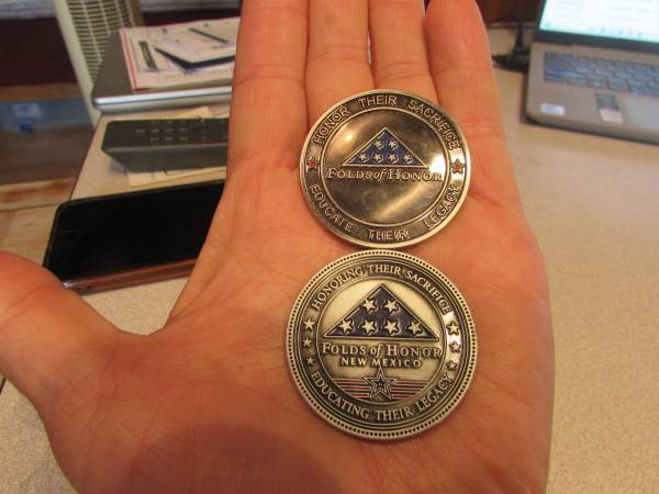 Folds of Honor Golf Ball Marker 1