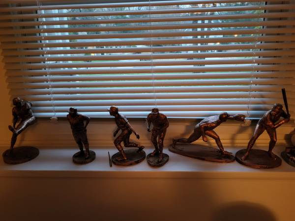 Full Set of All Six Camden Yard Sculpture Replicas 1