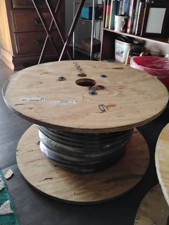 Spool of 4 strand copper cable, 800 feet! 1