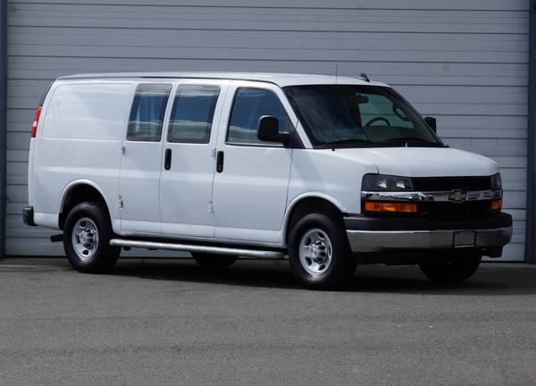 22 Chevrolet Chevy Express GMC Savana/warranty/CARGO VAN 6.6 liter V8! - $31,500 (RAINIERTRUCK.COM)63477282828161122