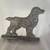 DOG METAL FIGURE CIRCA 50'S FENCE OR MAILBOX TOPPER DECORATION 3 thumbnail