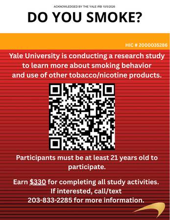 Yale Smoking Behavior Study 1