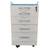 Dental cabinet mobile cart storage side cabinet #300471 1 thumbnail