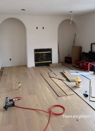 WIDE PLANK EUROPEAN OAK HARDWOOD $4.49/SF 1