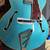D'Angelico Premier Excel Archtop Floating Pickup Blue 5 thumbnail