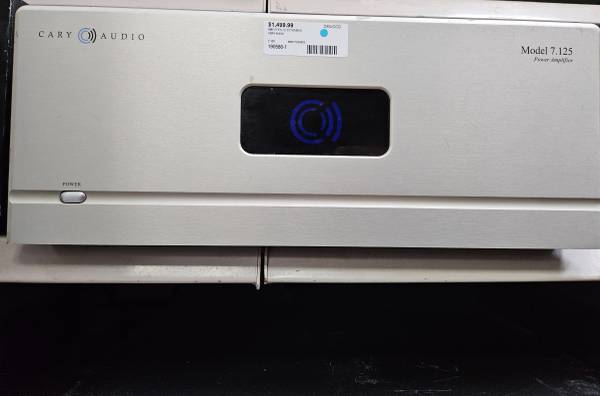 Cary Audio power Amplifier 7.125 reference 190586-1 1