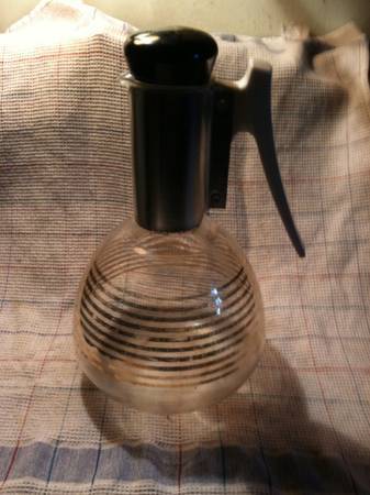 ca. 1960 Mid-Century Modern coffee carafe &lid 1