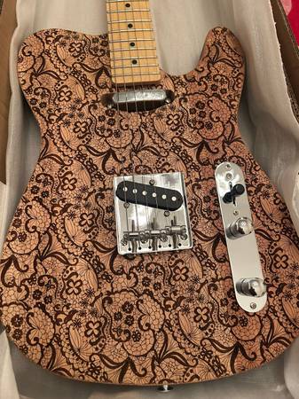 Cozart Custom Deluxe Tele-type Guitar 1