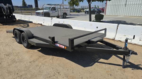 CARSON DELUXE CAR HAULER TRAILER 7 X 16 1