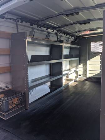 Shelving for van, Ladder Rack 1